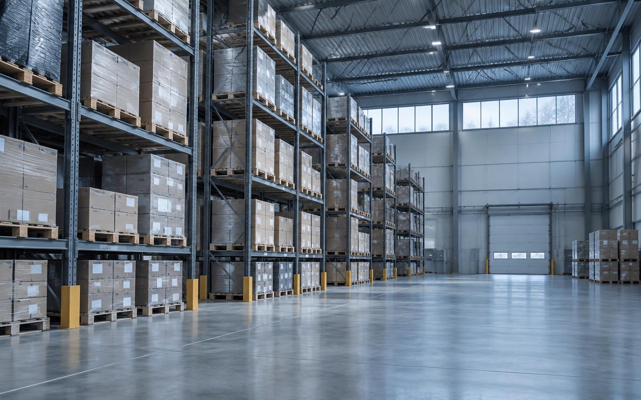 Warehouse used for distribution